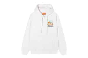 A Few Good Kids Grass A Logo Zip Hoodie White