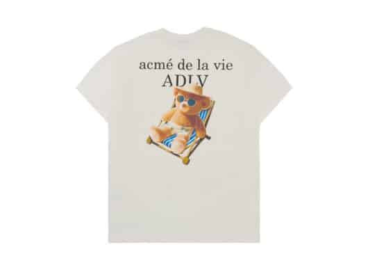 ADLV Beach Bear Tee White
