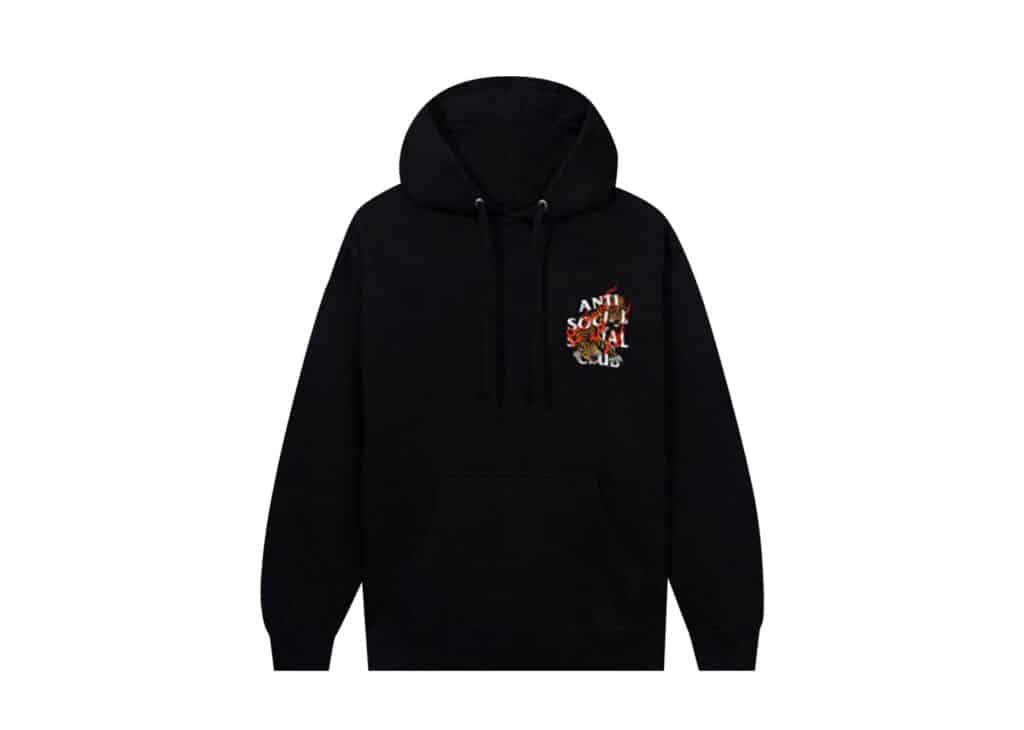 Buy Anti Social Social Club ASSC Tiger Blood Hoodie Black Online in