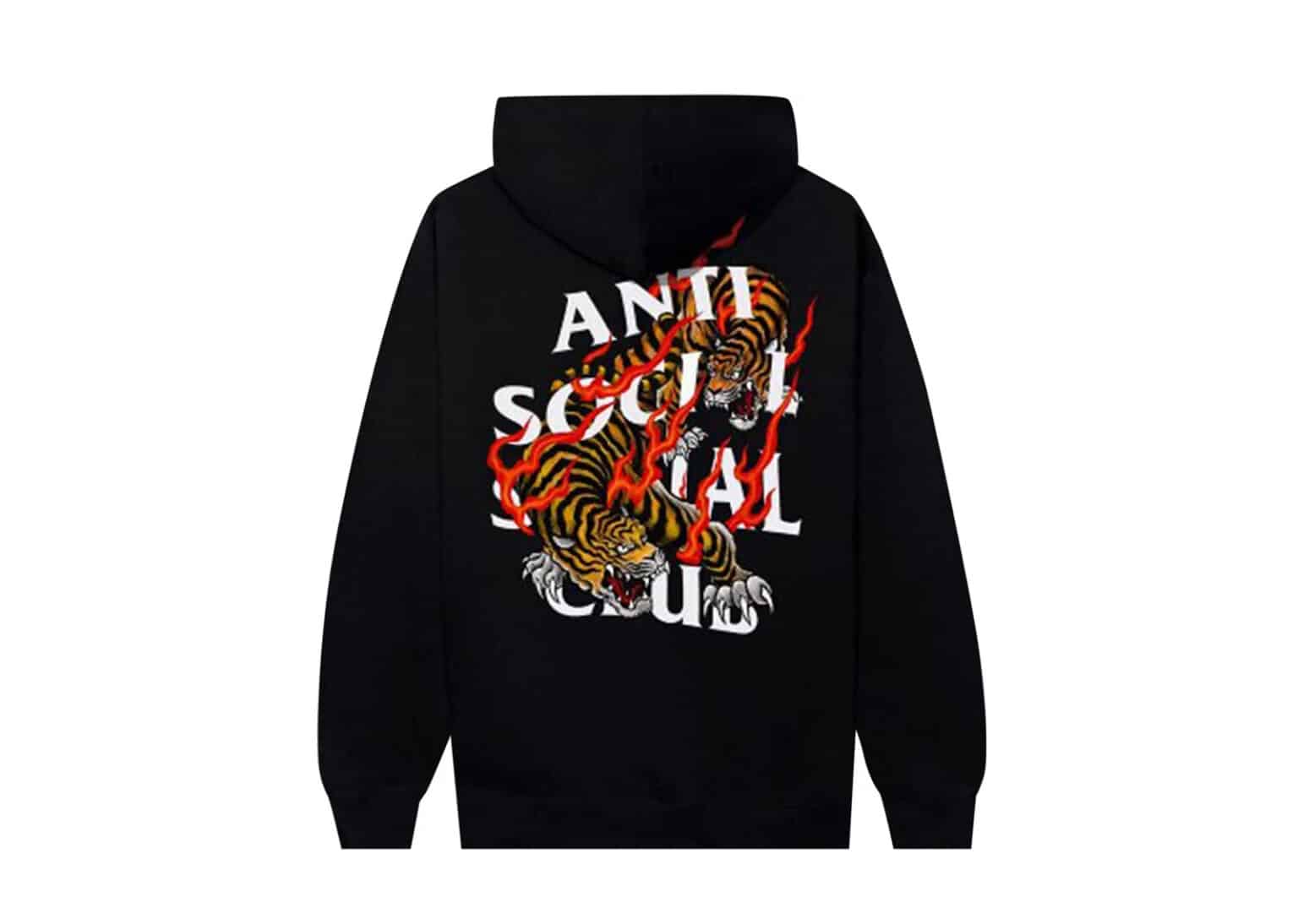Buy Anti Social Social Club ASSC Tiger Blood Hoodie Black Online in