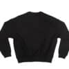Mardi Mercredi FlowerMardi Needlework Crewneck Black Beige - Image 2