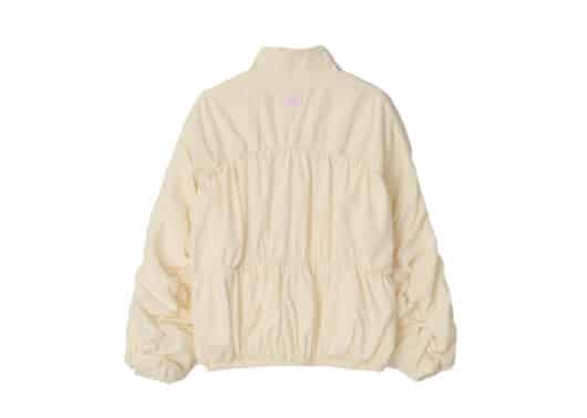 Ronron Shirring Wind Jumper Cream - Image 2