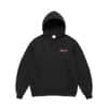 Supreme Jordan Hooded Sweatshirt (FW24) Black - Image 2