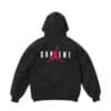 Supreme Jordan Hooded Sweatshirt (FW24) Black