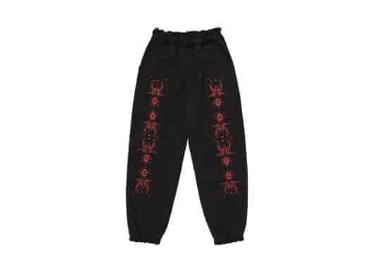 THUG CLUB Dragon Sweatpants Black