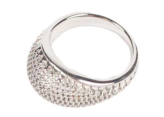 Glacierboy Zipper Ring Silver