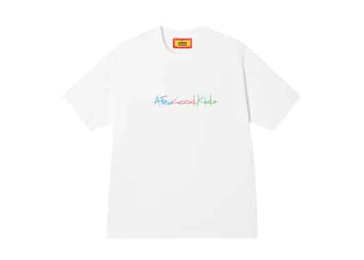 A Few Good Kids Sign Logo Tee White
