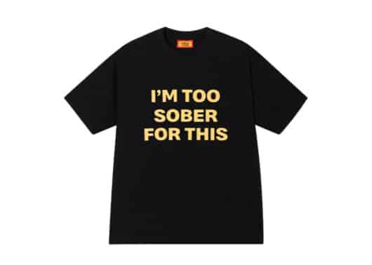A Few Good Kids Too Sober Tee Black