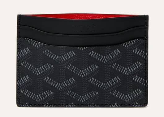 Goyard Saint-Sulpice Card Wallet Jet Black - Image 2