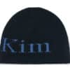 Matin Kim Logo Jacquard Knit Beanie Black HT036 - Image 2