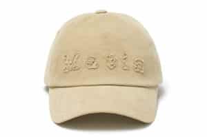 Matin Kim Reverse Logo Ball Cap Beige HT042