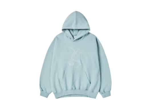 ADLV Lettering Rabbit Hoodie Blue