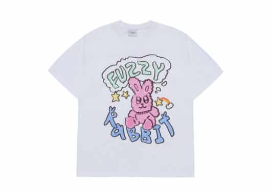 ADLV Popstar Rabbit Tee White Front View