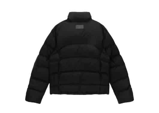 Matin Kim Big Pocket Puffer Down Jumper Black DW001 (W) Back View