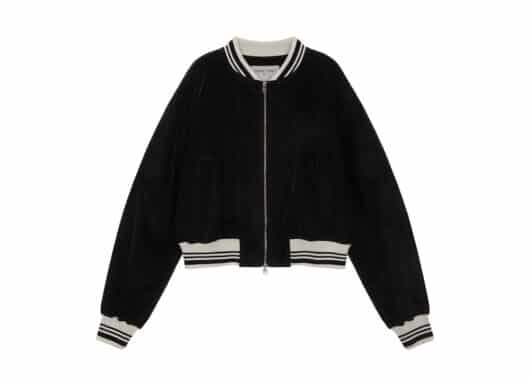 Matin Kim Coating Stadium Jumper Black (W) JP053 - Image 2