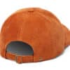 Matin Kim Matin Corduroy Ball Cap Orange HT041 Back View