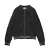 Matin Kim Punching Point Logo Knit Cardigan Grey (W) CD045 - Image 2