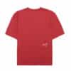 RAF VALOIS "CURED" Embroidered Logo Tee Red 23SS005T2 - Image 2