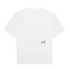RAF VALOIS Embroidery Flowing Lines Tee White 22SS002T1 - Image 2