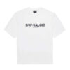 RAF VALOIS Slogan Loose Tee White 22SS001T1