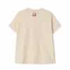 Ronron Crayon Lady and The Tramp Basic Fit Tee Cream Back View