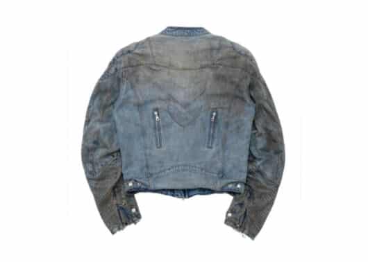 SONGAADON 24SS Broken Locomotive Jacket Blue - Image 2