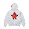 Supreme Mitchell & Ness NCAA Hooded Sweatshirt Ash Grey - Image 2