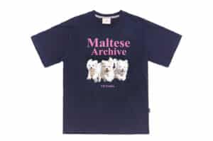Wai Kei Maltese Archive Tee Navy