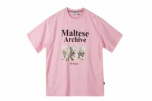 Wai Kei Maltese Archive Tee Pink