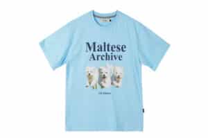 Wai Kei Maltese Archive Tee Sky Blue