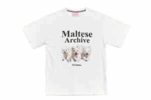 Wai Kei Maltese Archive Tee White