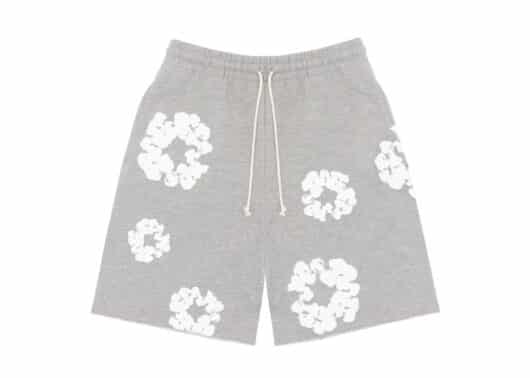 Denim Tears The Cotton Wreath Shorts Grey