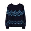 Ronron Heart Nordic Cardigan Navy - Image 2