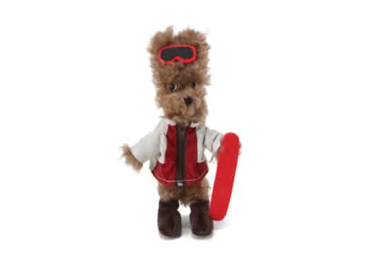 SFSG Jacket Snowboard Scribbled Puppy Keychain Brown SFG4EAC032