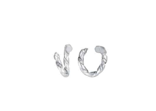 Sentiments Earcuff Silver No.280 Front View