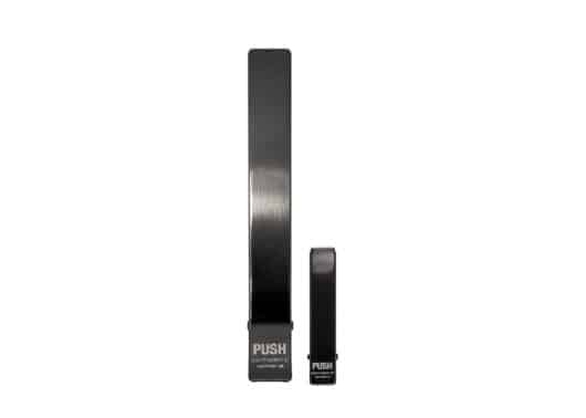 Sentiments Hair Pin Black Set of 2 No.353 Front View