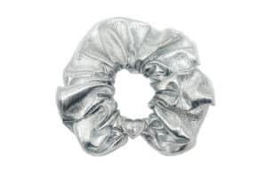 Sentiments Hair Shine Heart Scrunchy Silver No.361