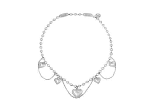 Sentiments Necklace Silver No.356 Front View