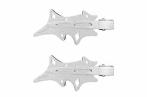 Sentiments Surfboard Diamond Hair Pin Silver Set of 2 No.542