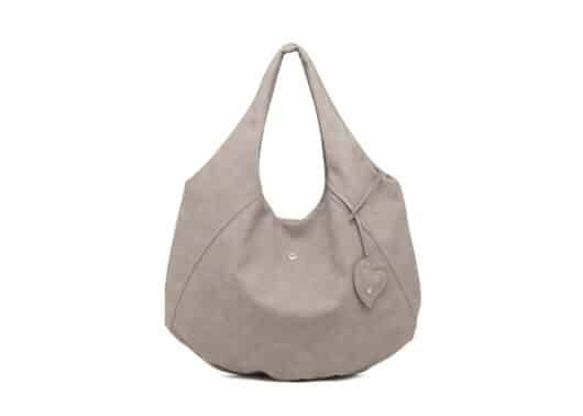 Carlyn Monde Suede Bag Grey H74341030