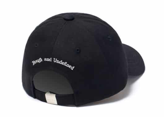 Matin Kim Classic Logo Ball Cap Black HT001 Back View