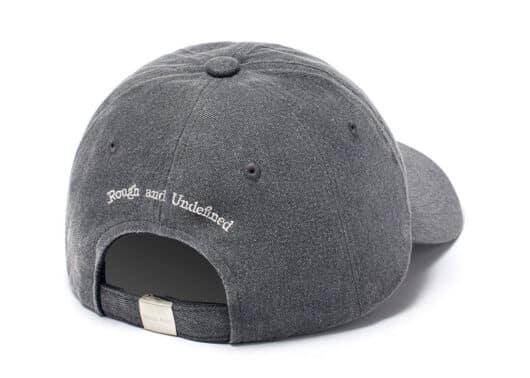 Matin Kim Classic Logo Ball Cap Grey HT001 Back View