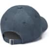 Matin Kim Cotton Washed Crack Logo Ball Cap Blue HT020 Back View