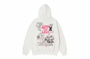 ADLV Alien Universe Hoodie White