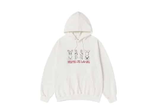 ADLV Mugshot Alien Hoodie White