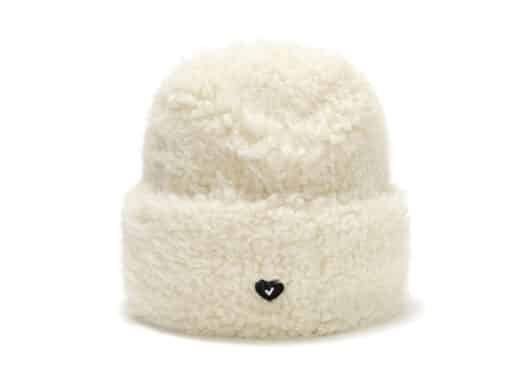 Awesome Needs Sugarloaf Hat Fluffy Cream Back View