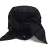 Awsome Needs Scarf Cap Jacquard Black Back View