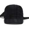Awsome Needs Scarf Cap Jacquard Black Front View