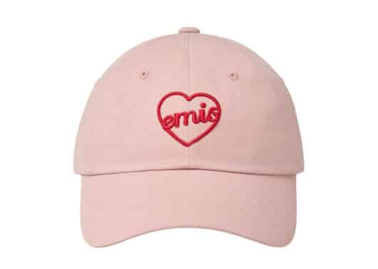 Emis Heart Ball Cap Pink