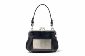 Matin Kim Frame Mini Wallet Bag Black BG027